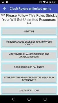 Unlimited Clash Royale Gems Screen Shot 3