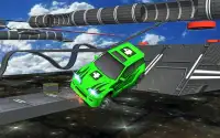Impossible sky tracks car stunt simulator Screen Shot 13