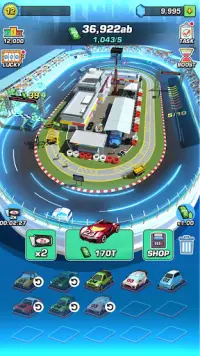 Idle Car Racing Screen Shot 1