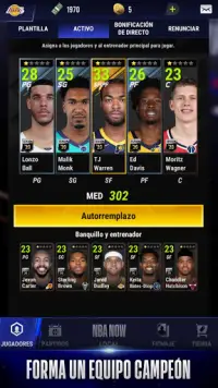NBA NOW Baloncesto en tu móvil Screen Shot 3