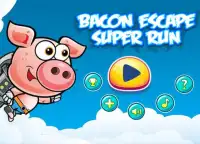 Bacon Escape Super Run Screen Shot 0
