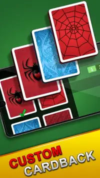 Spider Solitaire Challenging Solitaire Card Puzzle Screen Shot 3