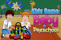 Kids Game : Baby At Preschool Screen Shot 0