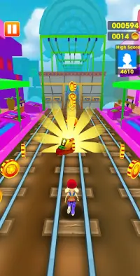 Subway Endless Surf - Track Run Fun 3D Screen Shot 3