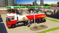Oil Tanker Truck Driving 2018 Screen Shot 0