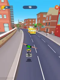 School Run 3D - jogo de corrida sem fim Screen Shot 14