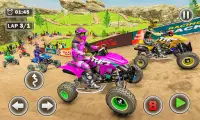 Dirt Track Racing ATV Quad Bike Racer Champion 3D Screen Shot 3