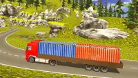 Cargo Truck Driver: Hill side Screen Shot 2