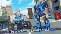 Flying Robot Monster Truck Battle 2019 Screen Shot 0