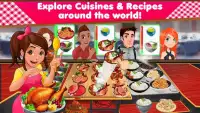 Кулинарные игры Ресторан Еда и буфетный шеф-повар Screen Shot 0