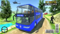 Police Bus Car Driving Game 3D Screen Shot 1