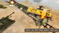 قطار مقابل دبابة: الهيجان اطلاق النار Screen Shot 4