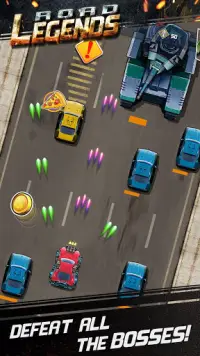 Road Legends - Car Racing Shooting Games For Free Screen Shot 4