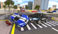 Police Gangster Car Chase: Extreme Driving Race Screen Shot 1