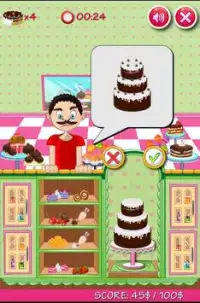 Kek Dükkanım Servisi - Yemek Pişirme Oyunları Screen Shot 1