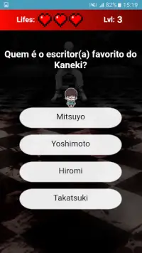 Kaneki Quiz Screen Shot 0