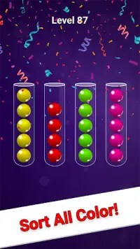 Color Ball Sort Puzzle - Color Sort Game Screen Shot 3