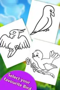 Buku Mewarnai Burung 2018! Game Paint Gratis Screen Shot 22