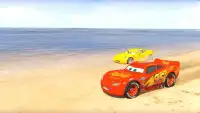 Superheroes Hill Dash Car Stunt: Cheeky Drift Game Screen Shot 0