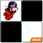 Piano Ladybug Noir Tiles