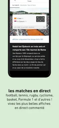 L'Équipe - Sport en direct : foot, tennis, rugby.. Screen Shot 4