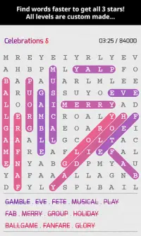 Super Word Search Game Puzzle Screen Shot 0