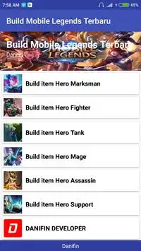 Build Mobile Legends Terbaru Screen Shot 0