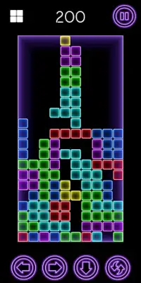 Neon Block Break Puzzle Screen Shot 6