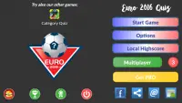 Soccer Quiz - EURO 2016 Screen Shot 0