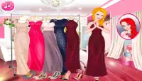 Wedding shopping mall game Princess bride dress up Screen Shot 0