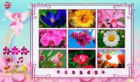 Пазлы для девочек: цветы Screen Shot 1