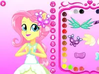 Fashion Pony Girls Dress Up Makeup Game Screen Shot 1