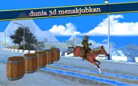 Kuda simulator berkuda 3d: joki permainan Screen Shot 1