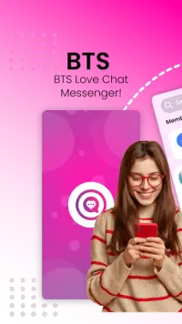 BTS Love Chat Messenger!(Simulator) Screen Shot 0