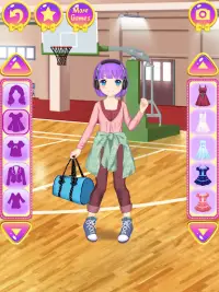 Anime Okul Giysi Giydirme Screen Shot 14