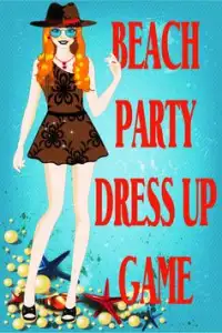Beach Party Dress Up Permainan Screen Shot 0
