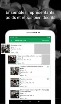 Fitvate - Entraînement gymnase Screen Shot 14
