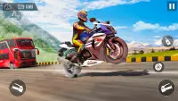 permainan perlumbaan motosikal Screen Shot 2