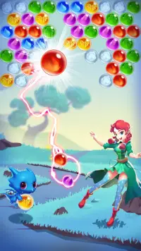 Monster Pet Adventure: Bubble Shooter Blast Games Screen Shot 2