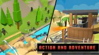 Army Craft: Build & Battle Blocky World Defense Screen Shot 16