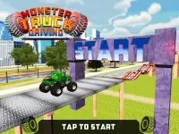 Monster truck conduite Screen Shot 0