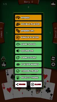 Spades Master - Offline Spades HD Card Game Screen Shot 3