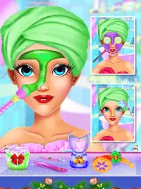 Christmas Makeover : Makeup Salon Games For Girls Screen Shot 0