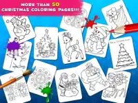 Coloring Book Christmas Holiday Screen Shot 1