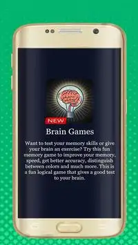 juegos mentales - juegos de memoria gratis Screen Shot 0