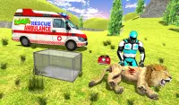 Light speed hero: Animal Rescue Robot Superhero Screen Shot 6