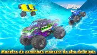 Water Slide Monster Truck Race Screen Shot 0