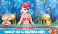 Mermaid Lady Wedding Makeover Game Screen Shot 1