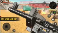 Gunner Strike 3D: shooting action na mga laro Screen Shot 1