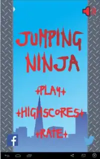 Jumping Ninja Screen Shot 0